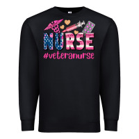 Black veteran nurse Premium Sweatshirt - AdoDesignShop