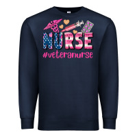 Navy veteran nurse Premium Sweatshirt - AdoDesignShop