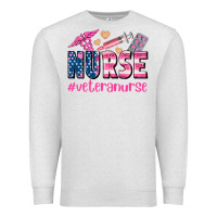 Oatmeal Heather veteran nurse Premium Sweatshirt - AdoDesignShop