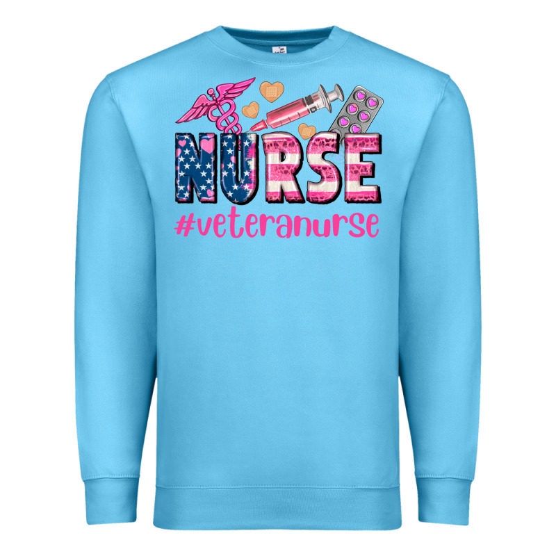 Veteran Nurse Premium Sweatshirt by AdoDesignShop | Teevron