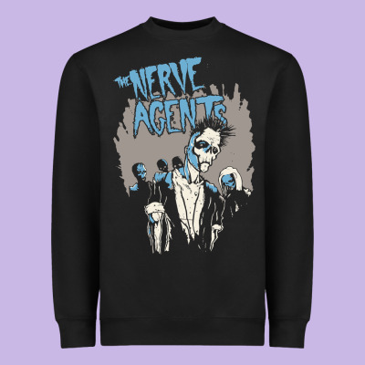 The Nerve Agents Heavyweight Sweatshirt Designed By Artisfamous