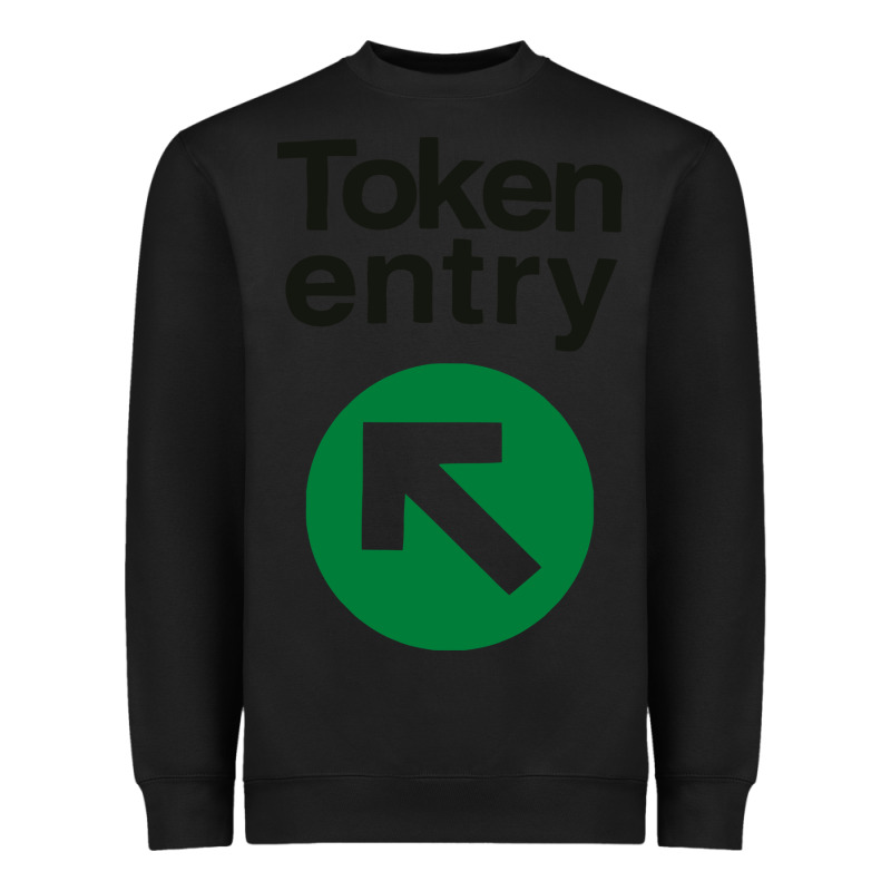 Token Entry Heavyweight Sweatshirt by artisFamous | Teevron