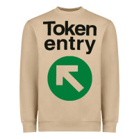 Mushroom token entry Heavyweight Sweatshirt - artisFamous