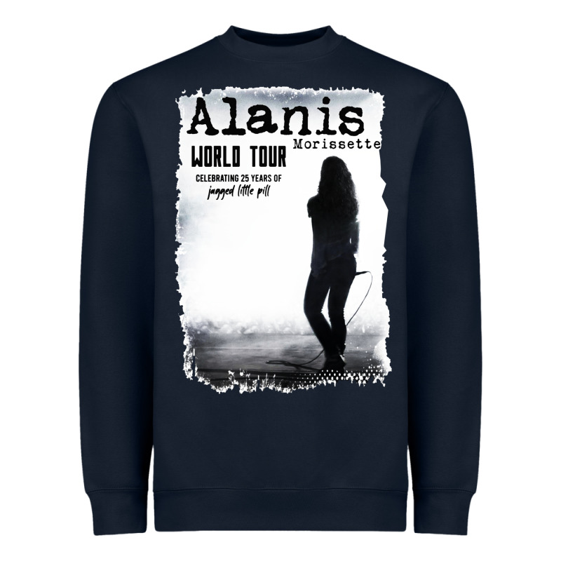 Alanis Morissette, World Tour Heavyweight Sweatshirt by artisFamous | Teevron