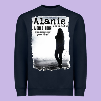 Alanis Morissette, World Tour Heavyweight Sweatshirt Designed By Artisfamous
