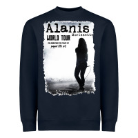 Navy alanis morissette, world tour Heavyweight Sweatshirt - artisFamous