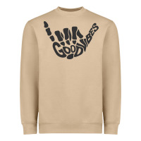 Mushroom goodvibes shaka Heavyweight Sweatshirt - artisFamous