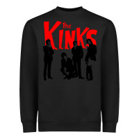 Black The Kinks Heavyweight Sweatshirt - artisFamous