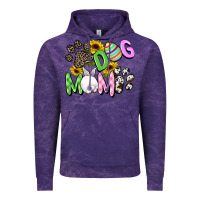 Cloud Purple Dog mom Easter Mother's Day Vintage Hoodie - FaDigitalArtStudio