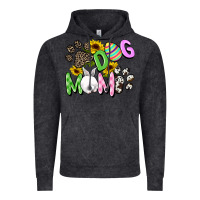 Vintage Black Dog mom Easter Mother's Day Vintage Hoodie - FaDigitalArtStudio