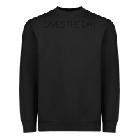 Black Saves The Day Heavyweight Sweatshirt - artisFamous