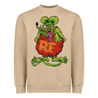 Mushroom classic rat fink Heavyweight Sweatshirt - artisFamous
