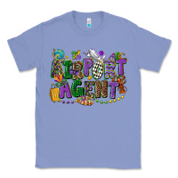 Colony Blue airport agent mardi gras Classic Tee - CowGirlArtShop