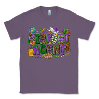 Lavender airport agent mardi gras Classic Tee - CowGirlArtShop