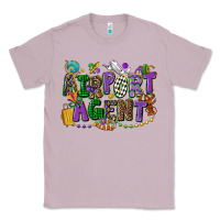 Lilac airport agent mardi gras Classic Tee - CowGirlArtShop