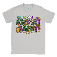 Moon Dust airport agent mardi gras Classic Tee - CowGirlArtShop