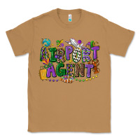 Toasted Coconut airport agent mardi gras Classic Tee - CowGirlArtShop