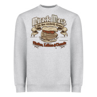 Heather Grey mutton lettuce and tomato Heavyweight Sweatshirt - artisFamous