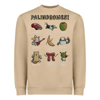 Mushroom palindromes! Heavyweight Sweatshirt - artisFamous