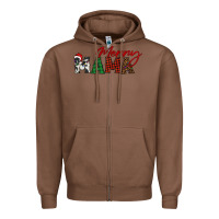 Chestnut merry mama Zipper Hoodie - BarkalooDesign
