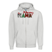 Dove Grey merry mama Zipper Hoodie - BarkalooDesign