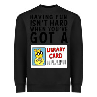 Black arthur library card classic rachelrae09 Heavyweight Sweatshirt - artisFamous