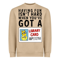 Mushroom arthur library card classic rachelrae09 Heavyweight Sweatshirt - artisFamous