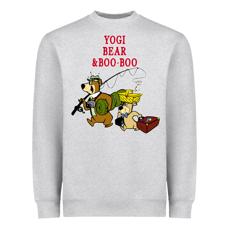 Yogi Bear & Boo Boo Heavyweight Sweatshirt by artisFamous | Teevron