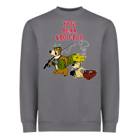 Storm yogi bear & boo boo Heavyweight Sweatshirt - artisFamous