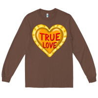 Chestnut valentine's day hearts Long Sleeve Tee - FaDigitalArtStudio