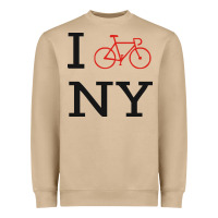 Mushroom i bike ny funny bike Heavyweight Sweatshirt - artisFamous