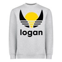 Heather Grey logan Heavyweight Sweatshirt - artisFamous