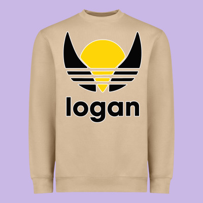 Logan Heavyweight Sweatshirt Designed By Artisfamous