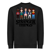 Black stranger kids Heavyweight Sweatshirt - artisFamous
