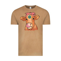 Vintage Camel Cow  Turquoise Vintage Tee - CowCowDesign