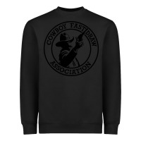 Black cowboy fast draw association Heavyweight Sweatshirt - artisFamous