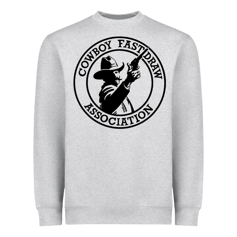 Cowboy Fast Draw Association Heavyweight Sweatshirt by artisFamous | Teevron
