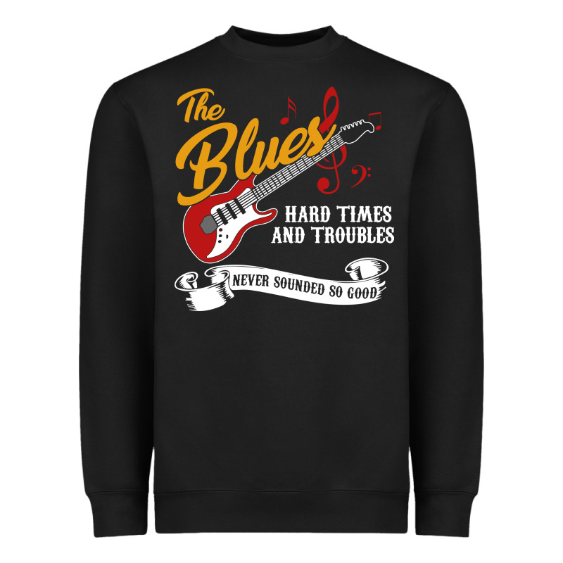 The Blues Music Heavyweight Sweatshirt by artisFamous | Teevron