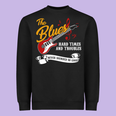 The Blues Music Heavyweight Sweatshirt Designed By Artisfamous