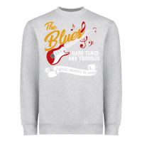 Heather Grey the blues music Heavyweight Sweatshirt - artisFamous