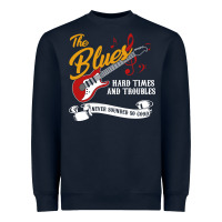 Navy the blues music Heavyweight Sweatshirt - artisFamous