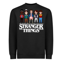 Black stranger kids Heavyweight Sweatshirt - artisFamous