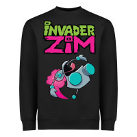 Black Invader Zim Gir Heavyweight Sweatshirt - artisFamous