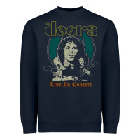 Navy the doors live in concert Heavyweight Sweatshirt - artisFamous