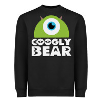 Black googly bear Heavyweight Sweatshirt - artisFamous