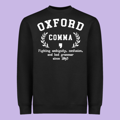 Funny English Grammar Nerd Heavyweight Sweatshirt Designed By Artisfamous