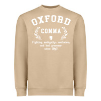 Mushroom funny english grammar nerd Heavyweight Sweatshirt - artisFamous
