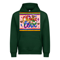 Forest Green choose love tumbler Urban Hoodie - JahusDesignShop