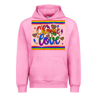 Fuchsia Pink choose love tumbler Urban Hoodie - JahusDesignShop