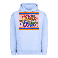 Pigment Grape Ice choose love tumbler Urban Hoodie - JahusDesignShop